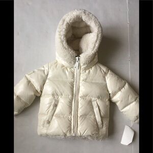SAM. Shearling Puffer Jacket